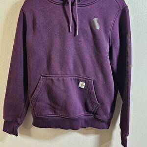 Carhartt Purple Pullover Hoodie